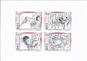 Mini Sheet, Birds, Cinderellas,  , Animals (Fauna), Birds