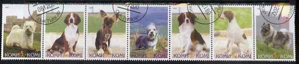 Se-tenant, Dogs, Cinderellas,  , Animals (Fauna), Dogs, Mammals