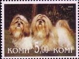 Stamp, Dogs, Cinderellas,  , Animals (Fauna), Dogs, Mammals