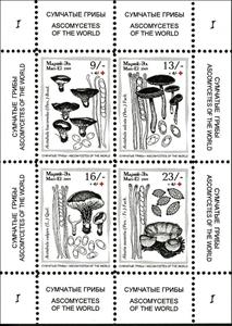 Mini Sheet, Mushrooms I, Cinderellas,  , Mushrooms