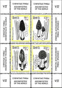 Mini Sheet, Mushrooms VII, Cinderellas,  , Mushrooms