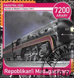 Stamp, Norfolk et Western J Classe (1941), Cinderellas,  , Locomotives, Railways