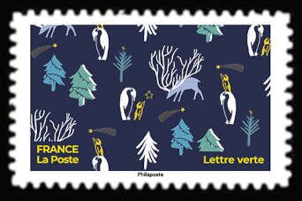 Animals in Forest at Night