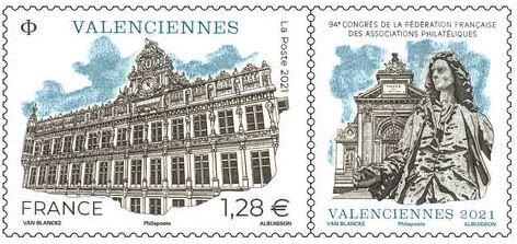 French Philatelic Associations 94th Congress , Valencienne