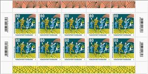 Mini Sheet, Competitive Dance Association of Germany, Centenary, Germany, Federal Republic,  , Dance