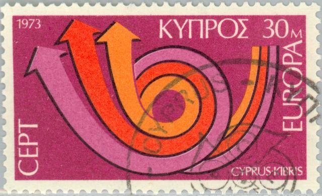 EUROPA/CEPT 1973 - Posthorn
