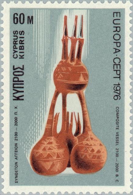 EUROPA/CEPT 1976 - Composite Vessel 2000 B.C.