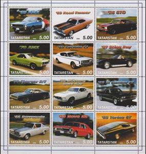 Mini Sheet, Cars, Cinderellas,  , Cars