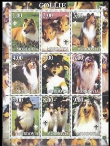Mini Sheet, Collie, Cinderellas,  , Animals (Fauna), Dogs, Mammals