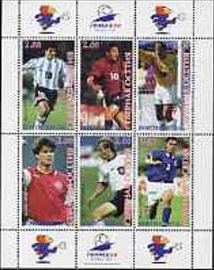 Mini Sheet, France '98, Cinderellas,  , Football (Soccer), Sports