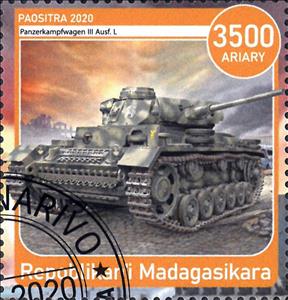 Stamp, Panzerkamfwagen III Ausf. L, Cinderellas,  , Tanks