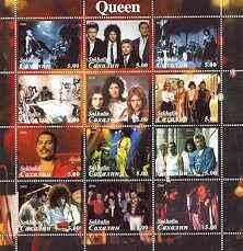 Mini Sheet, Queen, Cinderellas,  , Famous People, Musicians