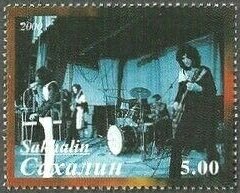 Stamp, Queen, Cinderellas,  , Famous People, Musicians