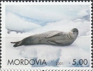 Stamp, Seal, Cinderellas,  , Animals (Fauna), Seals (Animals)