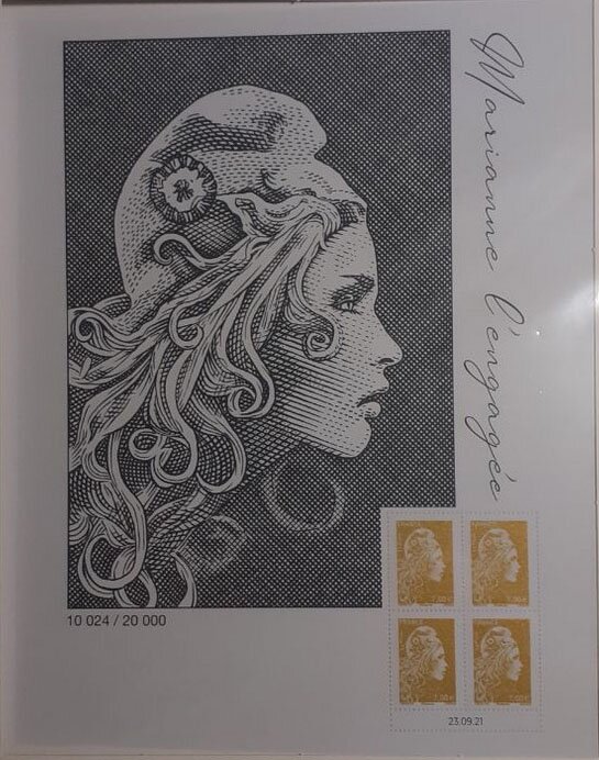 Marianne L'Engagée (Issue for 2021 Autumn Salon)