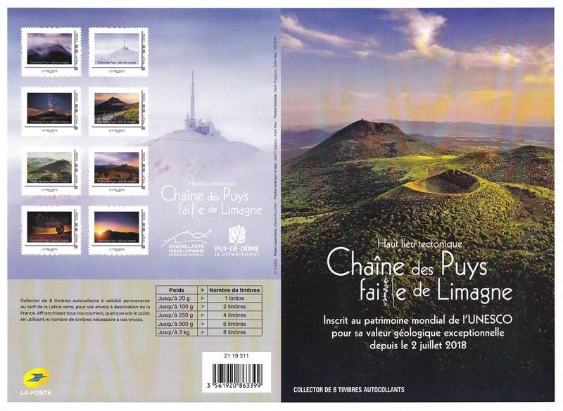 Puys Chain Limagne Fault. Unesco Heritage Site
