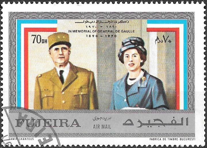 DE Gaulle and Queen Elizabeth II