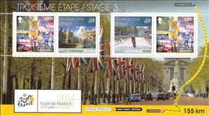 Mini Sheet, Bradley Wiggins, Stage 3, Isle of Man,  , Cycling, Flags, Sports