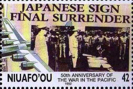 B-29 bomber, surrender ceremony