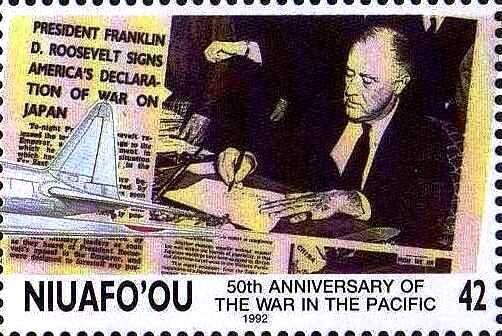 Declaration of war, Pres. Franklin D. Roosevelt. e, Japa-
