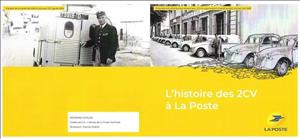 Booklet, 2CV Post Vans, Personalized and Private Mail Stamps,  , Postal Traffic, Vehicles