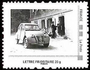 Stamp, 2CV Post Vans 3, Personalized and Private Mail Stamps,  , Postal Traffic, Vehicles