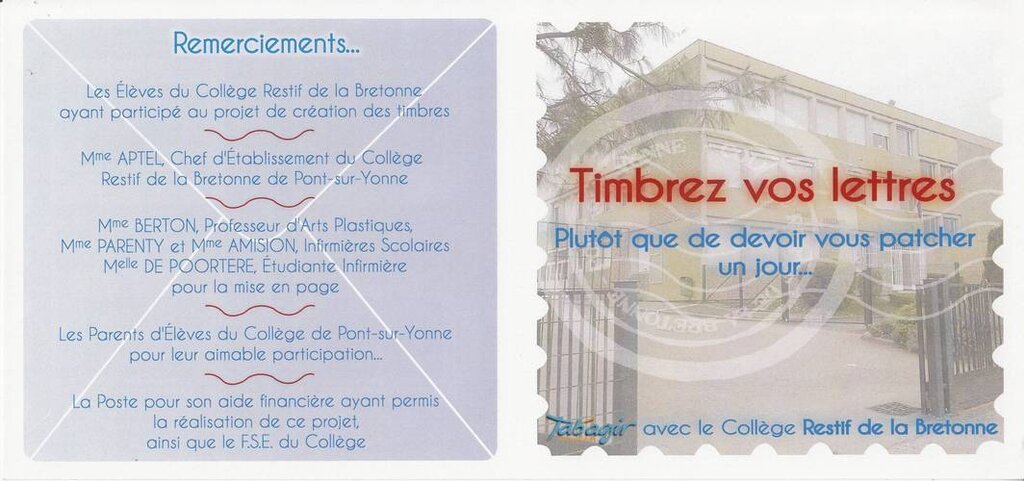 Anti-Smoking. Tabagir. Stamp your letters instead of patches