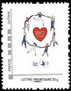 Stamp, Children's Rights., Personalized and Private Mail Stamps,  , Charity, Children, Human Rights