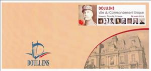 Souvenir Sheet, Dollens. First World War Command, Personalized and Private Mail Stamps,  , Buildings, First World War, Military Forces, Military Officers