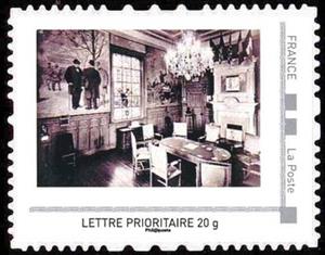 Stamp, Dollens. First World War Command 4, Personalized and Private Mail Stamps,  , Buildings, First World War, Military Forces, Military Officers