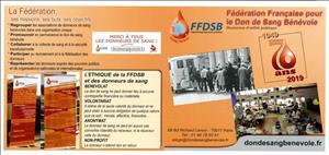 Booklet, FFDSB Federation Francais Don du Sang Benevole, Personalized and Private Mail Stamps,  , Healthcare
