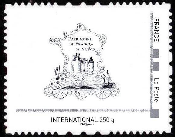 Heritage in Stamps. Patrimoine de France en Timbres