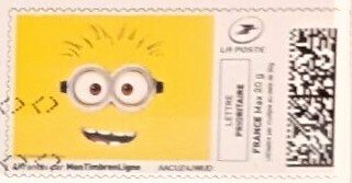 Stamp, Minion Gru, Personalized and Private Mail Stamps,  , Cartoons, film