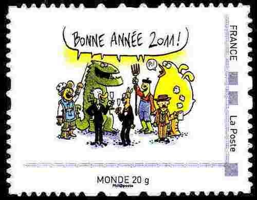 New Year Bonne Annee 2011