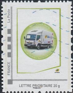Stamp, Post Lorry, Personalized and Private Mail Stamps,  , Postal Traffic, Trucks, Vehicles