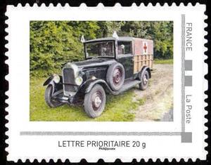 Stamp, Red Cross Ambulance, Personalized and Private Mail Stamps,  , Red Cross and Red Crescent, Vehicles