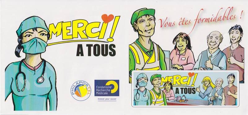 Thanking Ancilliary and Health Workers. Merci