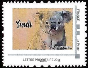 Stamp, Yindi, Personalized and Private Mail Stamps,  , Animals (Fauna), Koalas