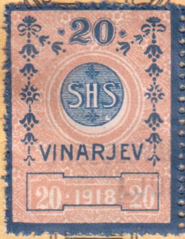 "SHS" in circle