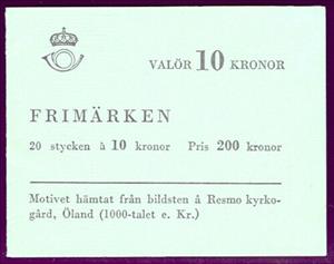 Booklet, Rune stone Aland, Sweden,  