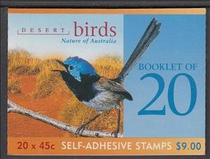 Booklet, Desert Birds, Australia,  , Animals (Fauna), Birds, Parrots
