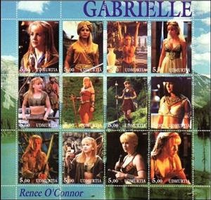 Mini Sheet, Gabrielle (Rene O'Conner), Cinderellas,  , film