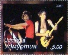 Stamp, Rolling Stones, Cinderellas,  , Famous People, Musicians