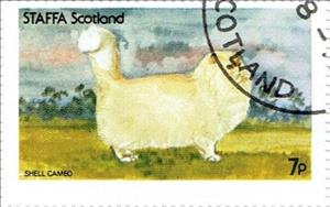 Stamp, Shell Cameo, Cinderellas,  , Cats