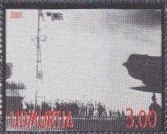Stamp, The Pearl Harbour Attack, Cinderellas,  , Battle, Second World War