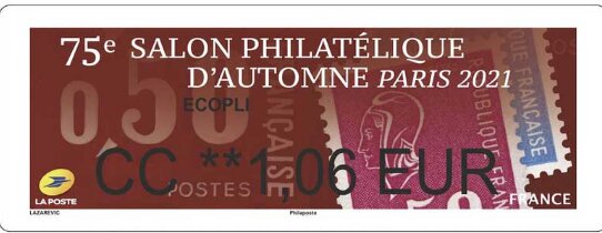 75th Autumn Stamp Show Paris 2021