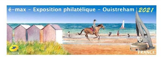 E-max Philatelic Exhibition Ouistreham 2021