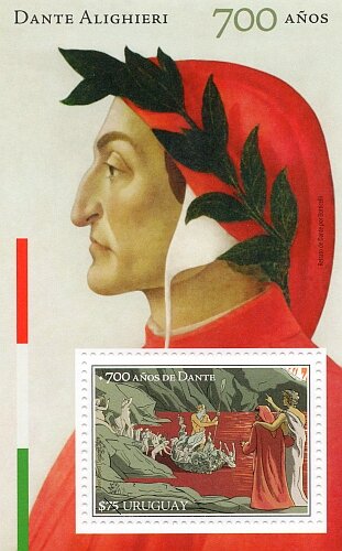 Dante Alighieri, 700th Anniversary of Death