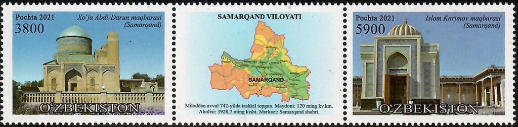 Monuments of Samarkand Region