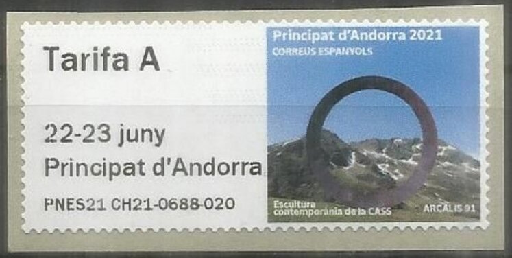 Sculptures of the Caixa Andorra Social Security Fund